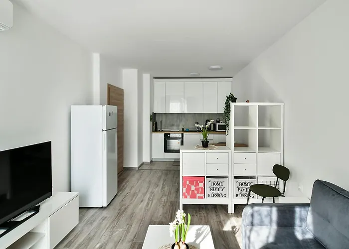 Free Parking Flats With Wifi And Pool וארנה